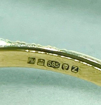 Bespoke Salt & Pepper Diamond Ring BRJAN24 Payment - Pobjoy Diamonds