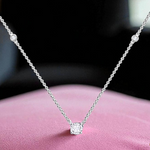 18K Gold Diamond Pendant & Neck Chain 1.64 carats