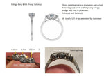 Platinum Trilogy Ring & Diamond Reset Part 1 of 2 Payment 40%