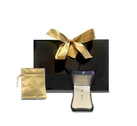 Lab Diamond Heart Belly Piercing 0.30 Carat- Options - Pobjoy Diamonds