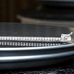 9K White Gold Diamond Tennis Bracelet 0.25 Carat. Pobjoy Diamonds