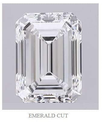 Emerald cut diamond trilogy ring - Pobjoy Diamonds
