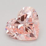 Fancy Intense Pink Heart Shape Lab Grown Diamond 2.55 Carats