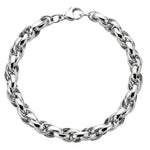 Ladies Sterling Silver Chunky Belcher Bracelet - Pobjoy Diamonds
