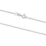 Sterling Silver Classic Belcher Chain - Choice Of Length - Pobjoy Diamonds