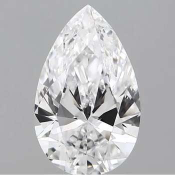 PEAR SHAPE 2.00 CARAT E/VS1 EX EX - Pobjoy Diamonds
