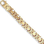 9K Yellow Gold Heavyweight Byzantine Neck Chain - Pobjoy Diamonds