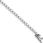 18K White Gold Diamond Tennis Bracelet 5.00 CTW H/Si - Pobjoy Diamonds