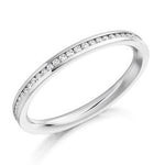 Channel Set Diamond Full Eternity 0.33 Carat - Pobjoy Diamonds