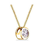 Syracuse Bezel Set Diamond Pendant Setting - Pobjoy Diamonds
