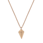 Pobjoy - 9K Rose Gold Kite Pendant Necklace