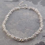 Handmade Silver Ladies Coral Style Necklace - Pobjoy Diamonds