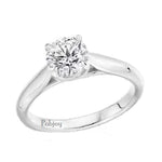 Solitaire Lab Grown Diamond Ring 2.00 Carats D/VVS1