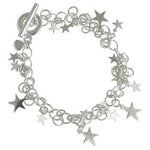 Sterling Silver Cosmos T-Bar Bracelet - Pobjoy Diamonds