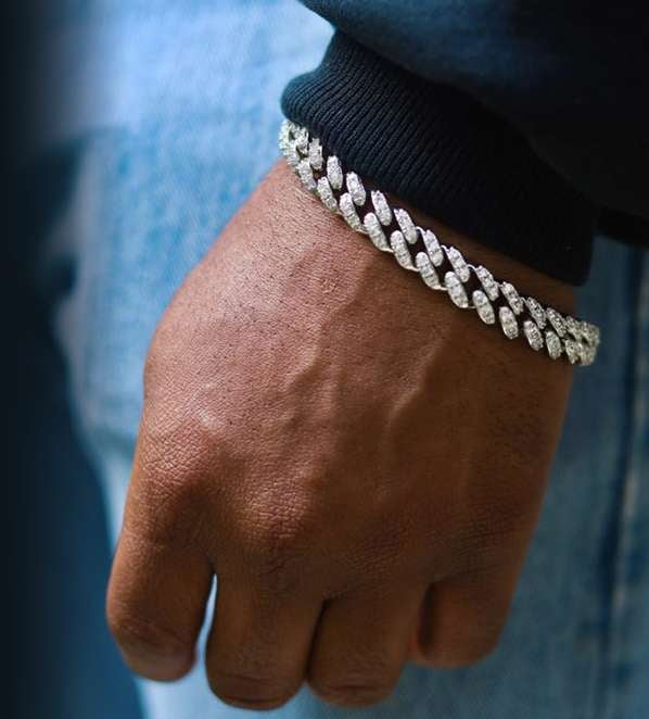 Platinum diamond cuban link discount