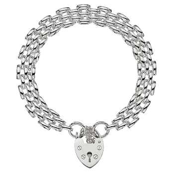 Silver 2025 panther bracelet