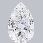 PEAR SHAPE 1.00 CARAT E/VS1 EX EX - Pobjoy Diamonds