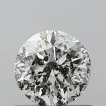 0.71ct Round Natural Diamond (Colour G, Clarity I2, Cut VG, IGI Certified)