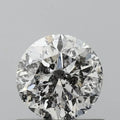 0.71ct Round Natural Diamond (Colour G, Clarity I2, Cut VG, IGI Certified)