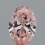 1.27ct Oval Lab Grown Diamond (Colour Fancy Intense Pink, Clarity VS1, IGI Certified)