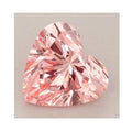Fancy Vivid Pink Heart Cut Lab Grown Diamond 1.54 Carat
