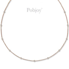 Load image into Gallery viewer, 18K Rose Gold Ladies Diamond Necklace 0.50 CTW