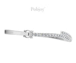 18K White Gold 1.20 Carat Hinged Diamond Bangle - Pobjoy Diamonds