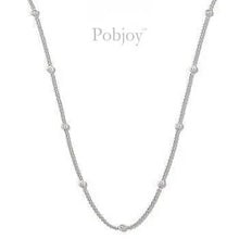 Load image into Gallery viewer, 18K White Gold Diamond Necklace 0.50 Carat