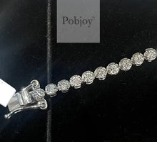 Load image into Gallery viewer, 9K Gold Diamond Tennis Bracelet 2.00 Carats