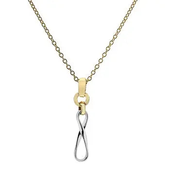 9K White & Yellow Gold Juliette Necklace