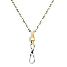 Load image into Gallery viewer, 9K White &amp; Yellow Gold Juliette Necklace