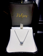 Prong Set Diamond Pendant Necklace 0.63 To 0.80 Carat From - Pobjoy Diamonds