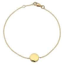 Load image into Gallery viewer, 9K Yellow Gold Nugget Adjustable Bracelet