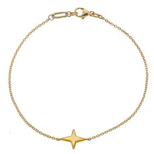 Load image into Gallery viewer, 9K Yellow Gold Single Star Bracelet