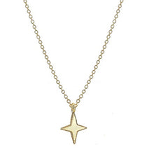 Load image into Gallery viewer, 9K Yellow Gold Star Ladies Necklace
