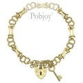 9K Yellow Gold Cleopatra Bracelet
