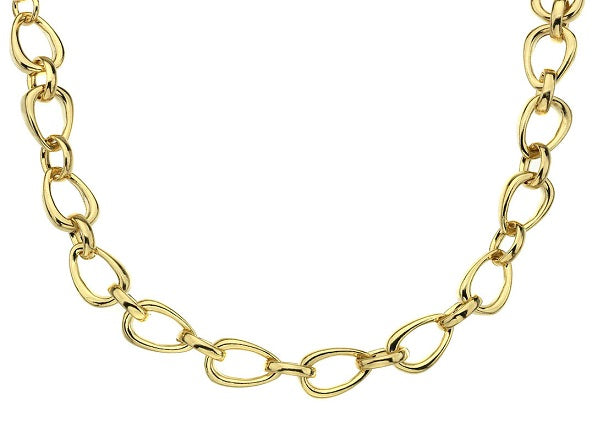 Ladies Heavyweight 18K Yellow Gold Pyrus Neck Chain
