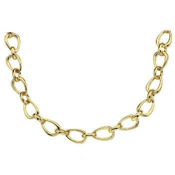 Ladies Heavyweight 18K Yellow Gold Pyrus Neck Chain