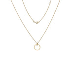9K Yellow Gold Rio Pendant Necklace