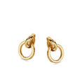 9K Yellow Gold Rio Drop Earrings