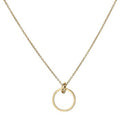 9K Yellow Gold Rio Pendant Necklace