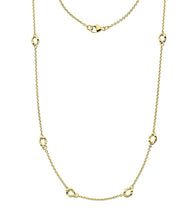 Load image into Gallery viewer, 9K Yellow Gold Twist Pendant Necklace