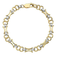 Load image into Gallery viewer, 9K Yellow &amp; White Gold Cleopatra Bracelet