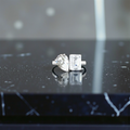 Bespoke Lab Diamond Pear & Natural Emerald Cut Diamond Ring Remodel - Pobjoy Diamonds