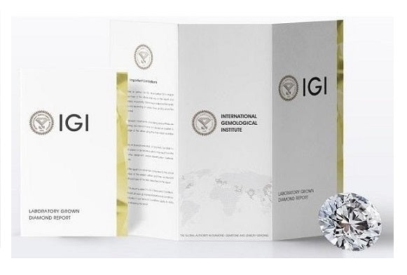 Lab Grown Round Brilliant Cut Diamond Trilogy Ring 1.45 Carats D/VS1 - Pobjoy Diamonds