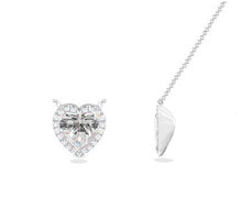 Load image into Gallery viewer, Heart Diamond Necklace 1.16 Carat 