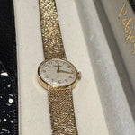 Rare LONGINES 9K Yellow Gold Ladies Vintage Cocktail Watch. Pobjoy 