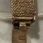 Longines 9K gold ladies vintage cocktail watch. David Shackman &amp; Sons gold case (DS&amp;S)