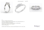 Platinum Trilogy Ring Special Order - Pobjoy Diamonds