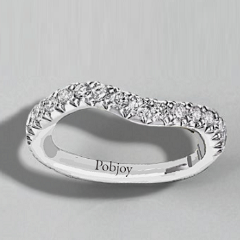 Grain Set Diamond Wave Full Eternity or Cocktail Ring